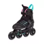 NO NAME Meteor Buzzy nastaviteľné inline korčule čierna ružová mint EU 38-43