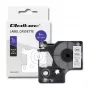 Qoltec DYMO D1 Kompatibilná páska na etikety 40913, 9mm x 7m, biela s čiernou tlačou