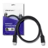 Qoltec DisplayPort 1.1 kábel, konektor samec na konektor samec, 4K, 2m, čierny