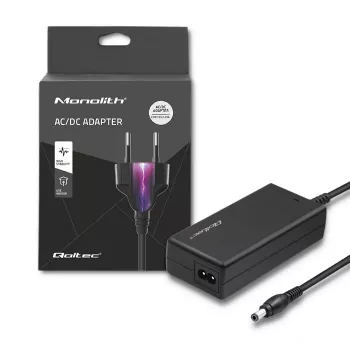 Qoltec 27W Desktop napájací zdroj 12V 2.25A s 6.0x3.0mm DC konektorom a napájacím káblom