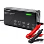 Qoltec 52670 LiFePO4 nabíjačka batérií 12V 10A inteligentné nabíjanie s LED indikátormi