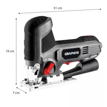 Graphite 58G078 elektrická priamočiara píla