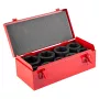 NEO TOOLS 1-palcová súprava nástrčkových kľúčov na rázový uťahovák, 9-dielna, 27-50 mm, Cr-Mo, DIN 3121
