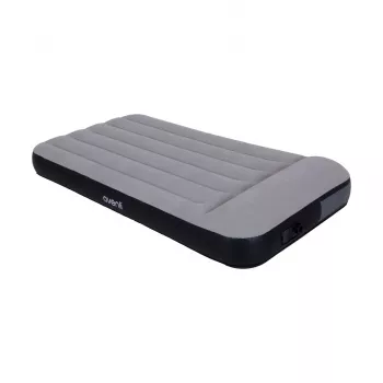 AVENLI jednoduchá nafukovacia matrace s integrovanou elektrickou pumpou 191x99x30 cm sivá