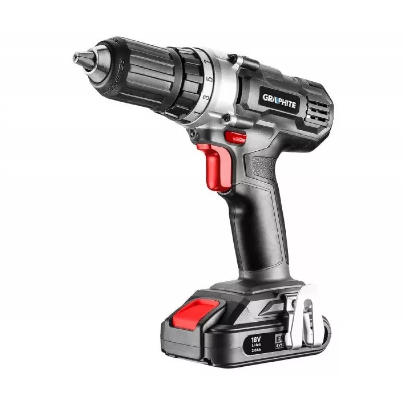GRAPHITE 58G006 rýchloupínací vŕtací skrutkovač Energy+ 18V 1250 ot/min