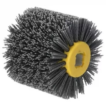 DEDRA DED79334G nylonová brúsna kefa na satinovacie a leštiace stroje, 120 x 100 mm, zrnitosť 400