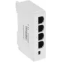 DELTA SPT-POE/3-POE-DIN-E 4-portový DIN lištový PoE switch/extender, 3x PoE výstup 30W, 10/100 Mbps, neupravovaný, -40 až 75°C