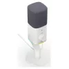Krux Qube XLR/USB kondenzátorový mikrofón biely