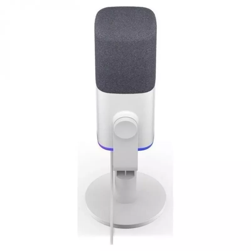 Krux Qube XLR/USB kondenzátorový mikrofón biely