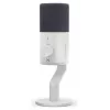 Krux Qube XLR/USB kondenzátorový mikrofón biely