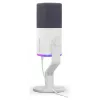Krux Qube XLR/USB kondenzátorový mikrofón biely