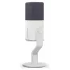 Krux Qube XLR/USB kondenzátorový mikrofón biely