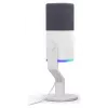 Krux Qube XLR/USB kondenzátorový mikrofón biely
