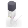 Krux Qube XLR/USB kondenzátorový mikrofón biely