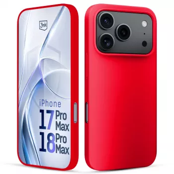 3mk Hardy Mellow puzdro pre Apple iPhone 17 Pro Max / 18 Pro Max červené