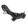 Akyga AK-PC-02A uhlový napájací kábel, CEE 7/7 na IEC C13 90°, 1,5 m, čierny