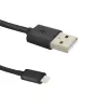 Qoltec 12W 5V 2.4A USB + USB-C nástenná nabíjačka