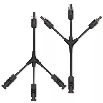 Qoltec MC4 Y-typ solárny rozbočovací konektor pár 1000V 30A IP67