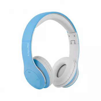 Kruger&Matz Street Kids bezdrôtové over-ear slúchadlá pre deti, modré