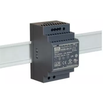 PULSAR DIN-lištový napájací zdroj Mean Well HDR-60-24 24V/60W/2,5A