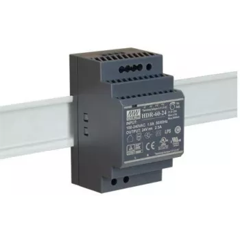 PULSAR DIN-lištový napájací zdroj Mean Well HDR-60-24 24V/60W/2,5A