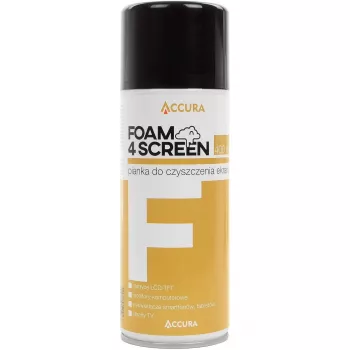 Accura Screen Foam Cleaner 400ml – antistatický, bez šmúh aerosolový sprej pre všetky typy obrazoviek