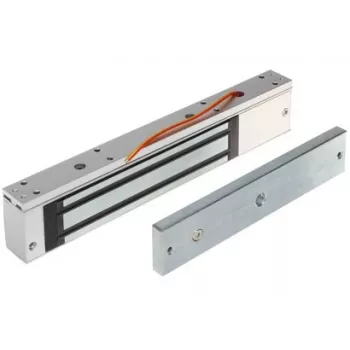 INNE elektromagnetický zámok dverí ZE-280-5 280 kg prídržná sila Fail-Safe povrchová montáž 12/24V DC s LED a MOV ochranou proti prepätiu
