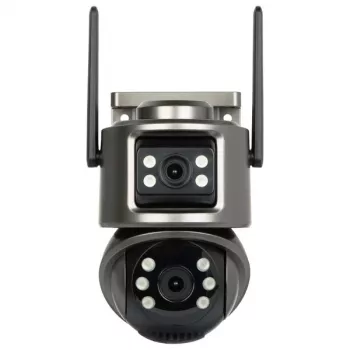 INNE ICSEE-W62SD-2 vonkajšia PTZ IP kamera s dvoma 3MP objektívmi, Full-Color nočné videnie, Wi-Fi, obojsmerný zvuk, IP66