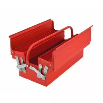AWTOOLS AW30982 prenosný kufrík na náradie s táckou a organizérmi vo veku, čierny/červený