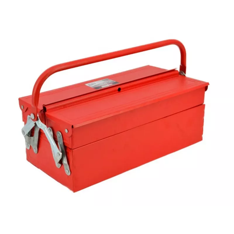 AWTOOLS AW30982 prenosný kufrík na náradie s táckou a organizérmi vo veku, čierny/červený