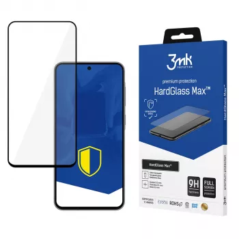 3mk HardGlass Max Black tvrdené sklo ochrana displeja pre Samsung Galaxy A36/A56