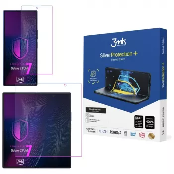 3MK SilverProtection+ antibakteriálna ochranná fólia obrazovky pre Samsung Galaxy Z Fold 7 Folded Edition
