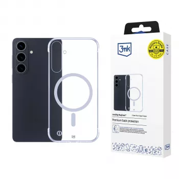 3MK Just20g MagCase pre Samsung Galaxy S26+ transparentné MagSafe puzdro na zadnú stranu
