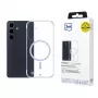 3MK Just20g MagCase pre Samsung Galaxy S26+ transparentné MagSafe puzdro na zadnú stranu