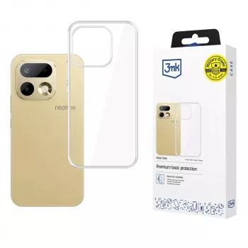 3mk Clear Case pre Realme 16 Pro 5G - transparentné TPU puzdro na zadnú stranu s technológiou Absorber™