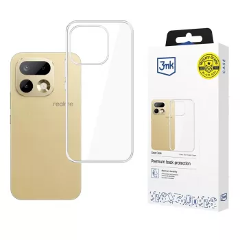 3mk Clear Case pre Realme 16 Pro 5G - transparentné TPU puzdro na zadnú stranu s technológiou Absorber™