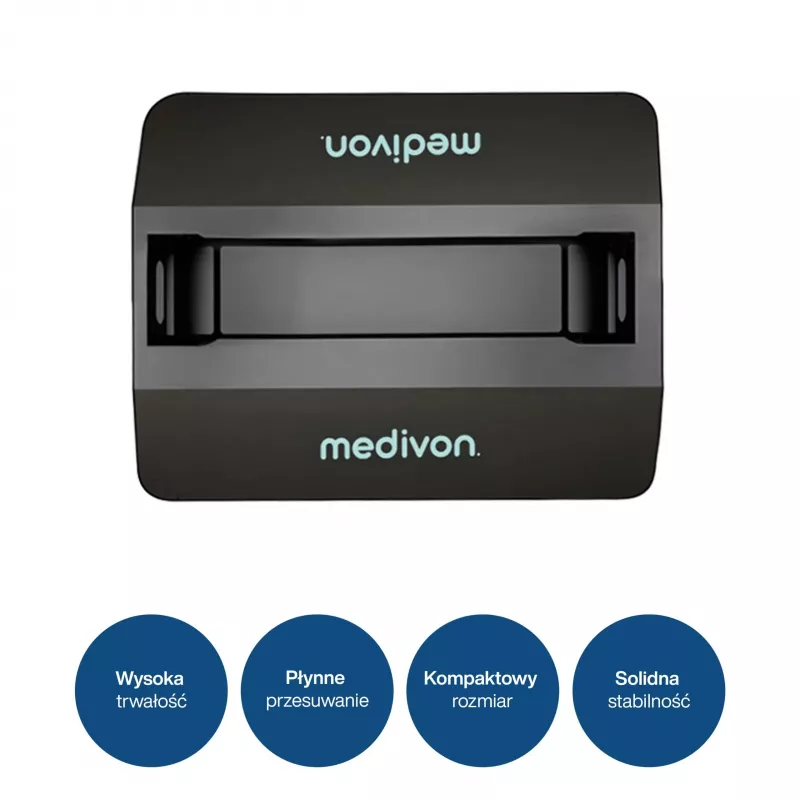 MEDIVON Lumera stojan mobilný stojan pre LED panely Lumera Plus a Lumera Max, 4 kolieska, čierny