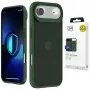 3MK Smoke MagCase pre Apple iPhone Air - zelené priesvitné MagSafe puzdro na zadnú stranu