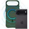 3MK Smoke MagCase pre Apple iPhone Air - zelené priesvitné MagSafe puzdro na zadnú stranu