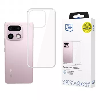 3mk Clear Case pre Realme 10 Pro+ 5G - transparentné TPU ochranné puzdro na zadnú stranu s technológiou Absorber125™