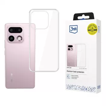 3mk Clear Case pre Realme 10 Pro+ 5G - transparentné TPU ochranné puzdro na zadnú stranu s technológiou Absorber125™