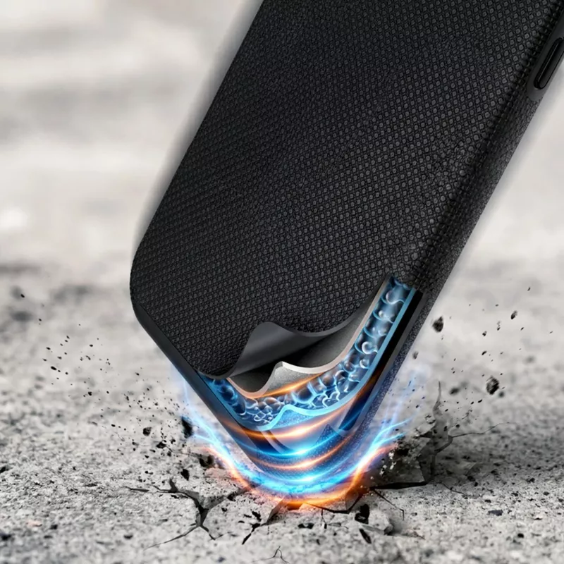 3MK Fortis MagCase pre Samsung Galaxy S25 Ultra - čierne MagSafe ochranné puzdro