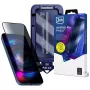 3MK HardGlass MaxPrivacy ochranná fólia proti videniu displeja s aplikátorom pre Apple iPhone 15 Pro, čierna