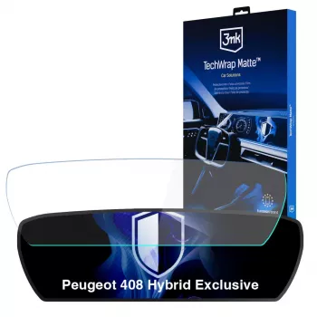 3MK PROTECTION Peugeot 408 Hybrid Exclusive - 3mk TechWrap matný cluster