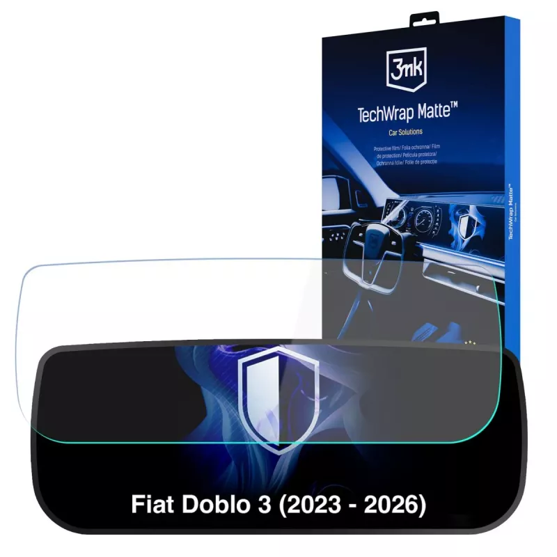 3MK PROTECTION Fiat Doblo 3 (2023 - 2026) - 3mk TechWrap matný cluster