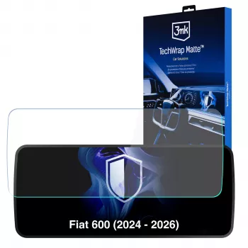3MK PROTECTION TechWrap matná ochranná fólia cluster pre Fiat 600 (2024-2026)