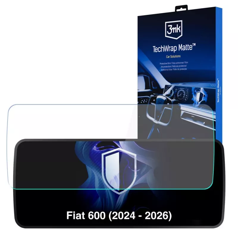 3MK PROTECTION TechWrap matná ochranná fólia cluster pre Fiat 600 (2024-2026)