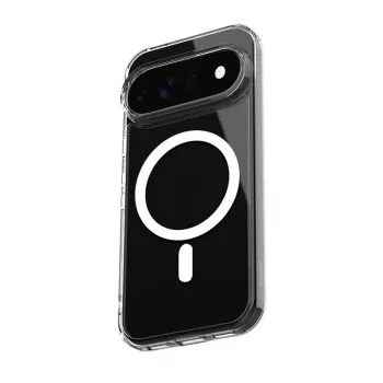 CRONG Hybrid Clear Magnetic MagSafe puzdro pre Google Pixel 11 Pro XL - transparentné