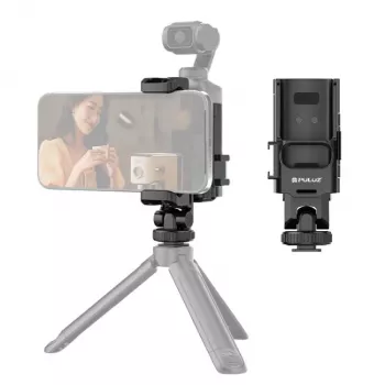 PULUZ rozširujúci rámový držiak pre DJI Osmo Pocket 3 so závitom 1/4 palca a držiakom na telefón (PU726B)