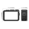 PULUZ klietka fotoaparátu rámový držiak pre DJI Osmo Action 6 - PU1088B